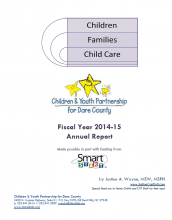 Children and Youth Partnership, Annual Program Outcomes: 2014-15