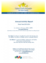 Children and Youth Partnership, Annual Activity Report