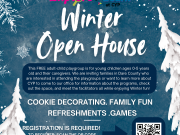 Children and Youth Partnership, Explore to Learn Winter Open House